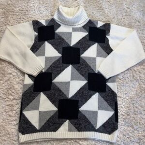 Vintage Frad Thomas Women’s wool Blend turtleneck sweaters size Small